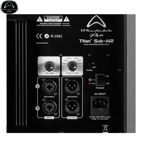 Loa Wharfedale Titan Sub-A12 5